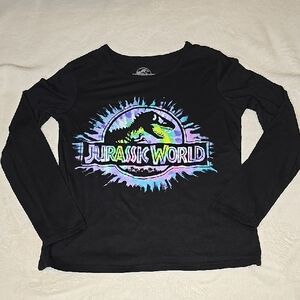 🎁Jurassic World Kids Long Sleeve Shirt Size Large (10-12)